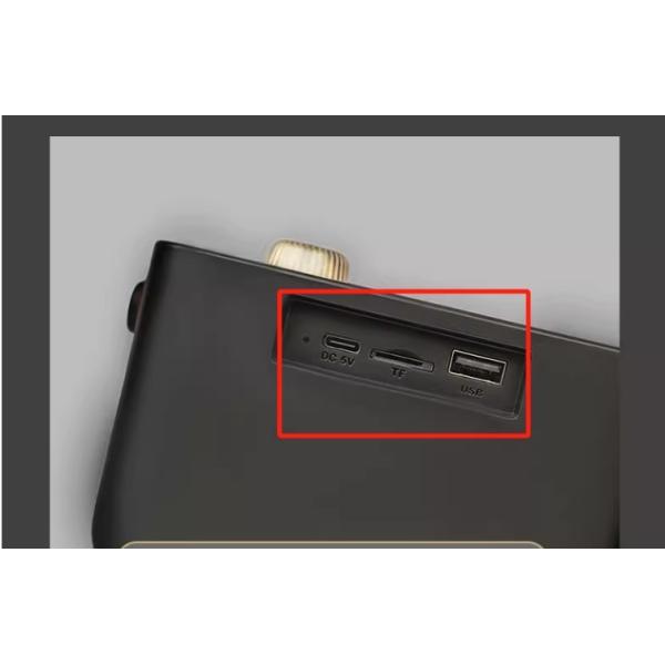 Lightweight Retro Portable Bluetooth Speaker 5.3 Stylish Design