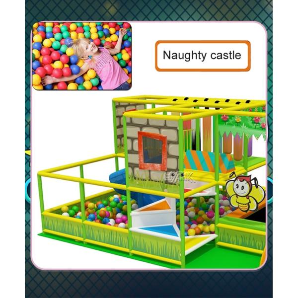 Adventure Park Wooden toys Soft Playground park Children Play Area 300W