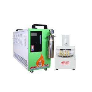 Flame Tip Oxyhydrogen Glass Ampoule Sealing Machine Auto Rotating