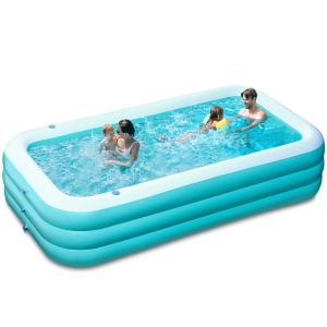 Cheap Thickened Above Ground Inflatable Swimming Pool for All Applicable People and Family for sale