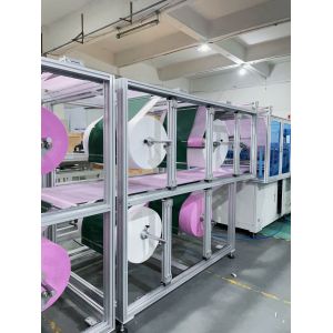 0.6Mpa 6KW Non Woven Bag Automatic Machine Cutting For Rectangular Or Trapezoida