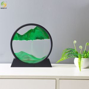 3D Decompression Creative Quicksand Painting Small Night Light For Home