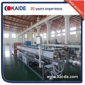 Plastic pipe extrusion line for PPR/PPRC water pipe KAIDE