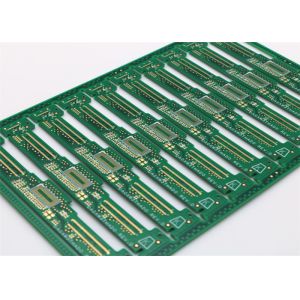 10L HDI 0.1mm Blind Via ENIG 2U'' 2oz Soldermask Green Printed Circuit Boards