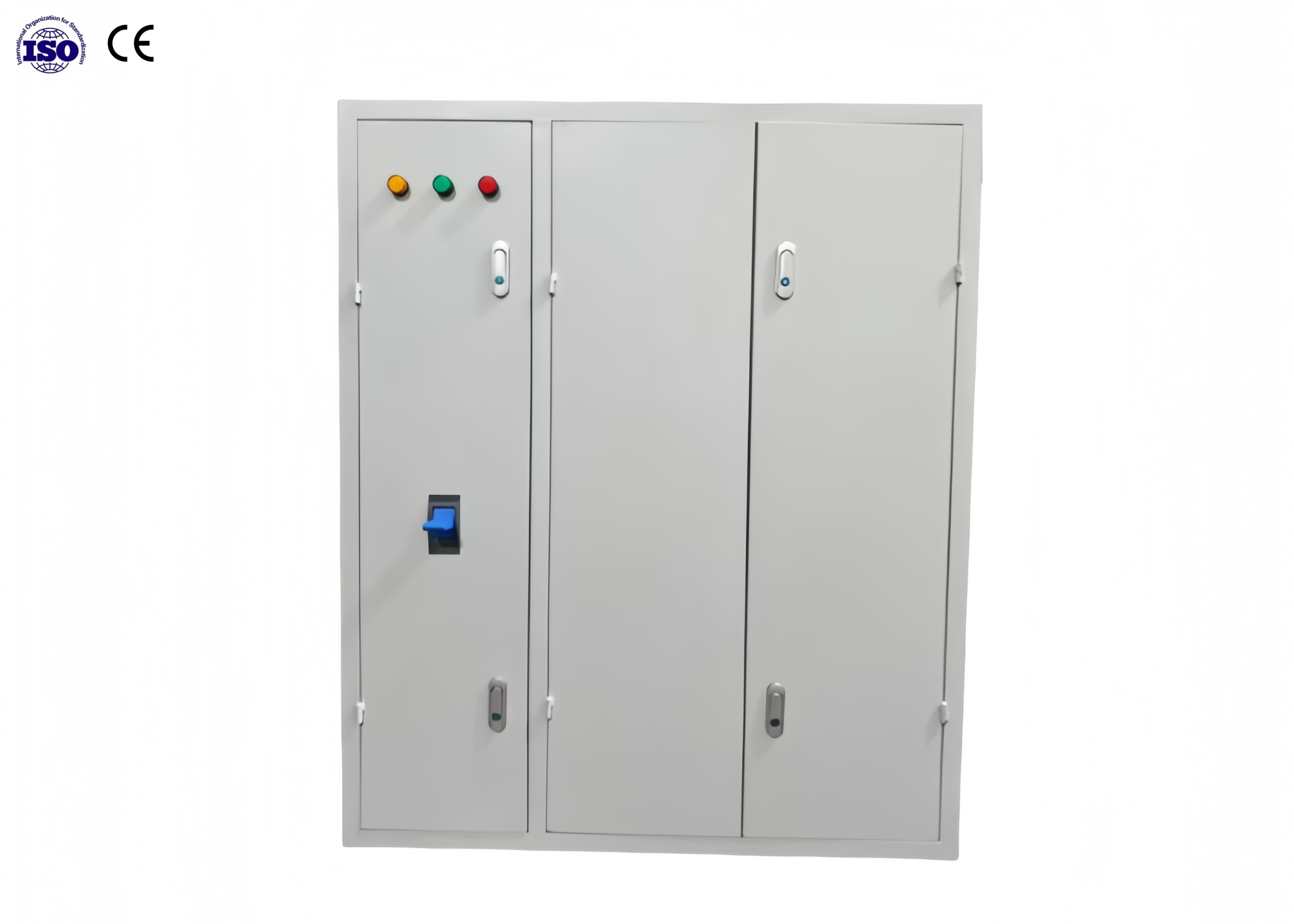 Cheap IP65 Rated Power Distribution Panel Electrical Cabinet 1.5mm Thick For Critical Loads for sale