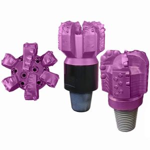 Forging Type API PDC Drilling Bit 6 1/2" Matrix Body And Steel Body Diamond PDC