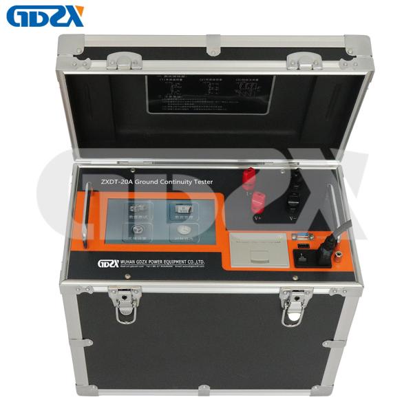Quality ZXDT-20A CE Certified Air Express China Factory Price Anti Interference 20A Ground Continuity Down Lead Conduction Tester wholesale