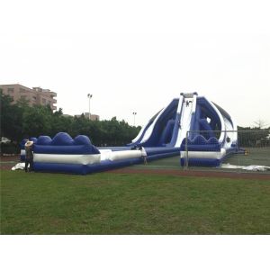 Customized Inflatable Water Slides Bouncer Digital Printing
