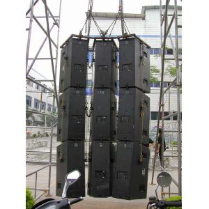 China Line Array Speaker Upright Truss / Customized Heavy Duty Truss 520x1000 mm on sale