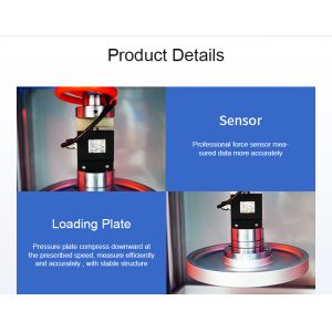 Computer Control Foam Compressed Indentation Hardness Testing Machine