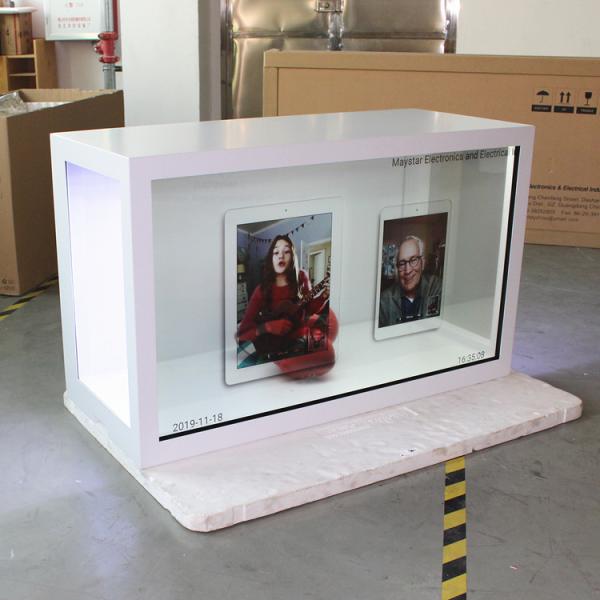 Quality Wireless Transparent LCD Screen Full HD Video And Picture Support wholesale