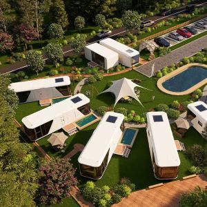 Modular Tiny Space Capsule House Experience Next Level Accommodation