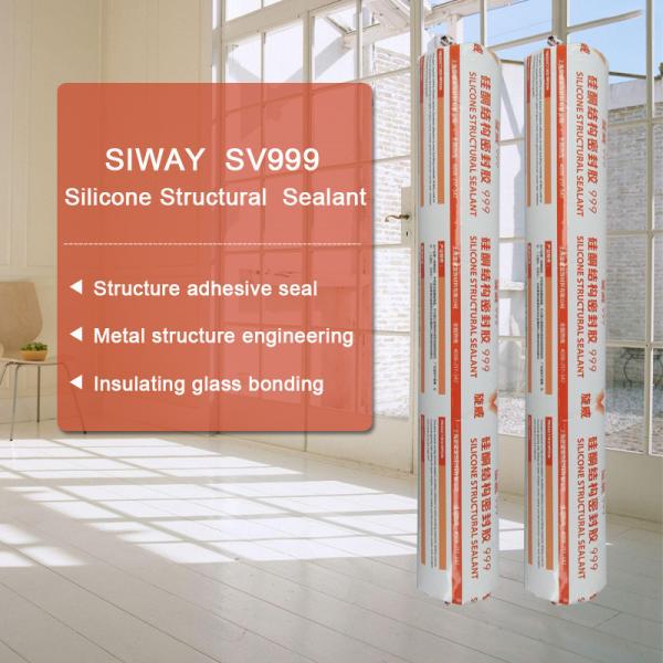 Quality 590ml Sausage Curtain Wall Silicone Sealant , Structural Glazing Silicone Sealant wholesale