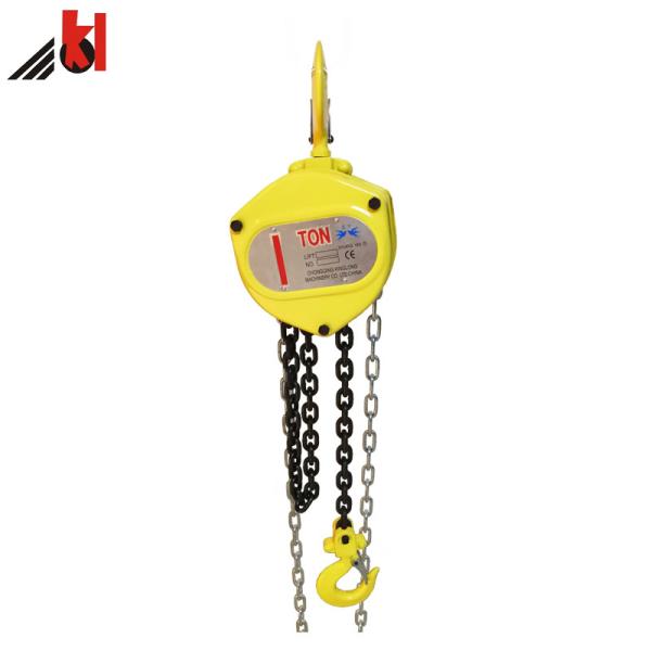 Quality Grade 80 3m Lift 1T 5T HSC Manual Chain Pulley Block wholesale