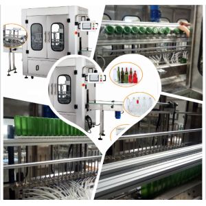 High Efficiency Automatic Bottle Washing Machine Easy To Operate