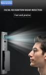Luxurious facial recognition lock with high-quality visual intercom and real