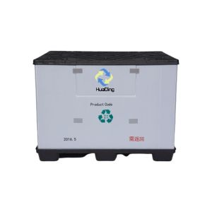Customized boxes smart foldable pallet box reusable Plastic Gaylord box
