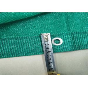 Edge Folded Warp Knitted Scaffold Safety Netting With Aluminium Buckles