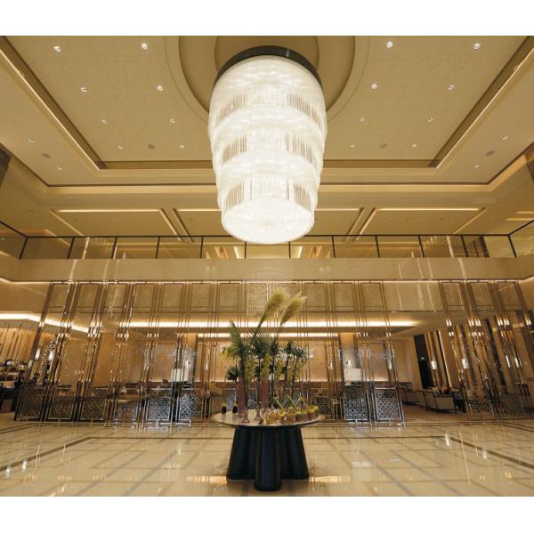 Extra Wide Extra Large Hanging Chandelier For Commercial Space