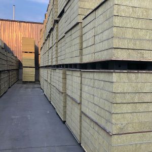 High Density Rock Wool Boards With Impact Resistance Fireproofing