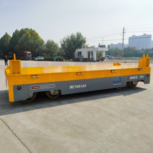 Cheap 80 Tons Heavy-Duty Customized Tooling Trackless Transfer Cart for sale