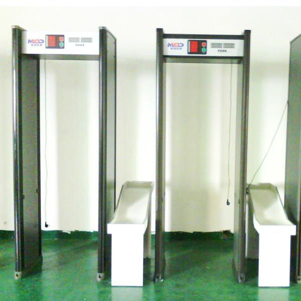 Quality 1 Zone Walkthrough Metal Detector With 4 Pair Infrared Detectors wholesale