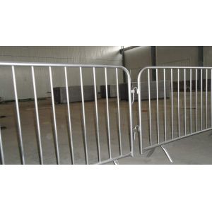 hot dip galvanized bicycle removable Crowd Control steel Barrier manufacture