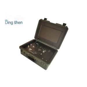 Cheap COFDM Wireless Portable Diversity HD Resolution UAV Video Receiver4 Channels for sale