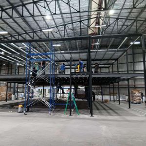 Q235B/Q355B H Beam Steel Structure Warehouse Prefabricated Building Steel Frame