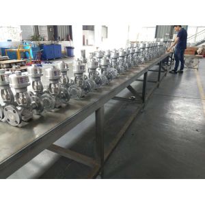 Max 40 Bar High Temperature Piston Operated Control Valve
