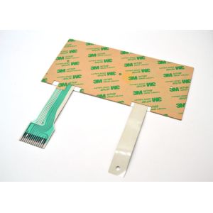 Custom Flat Membrane Keyboard For Microwave Oven With Shielding Layer Inside