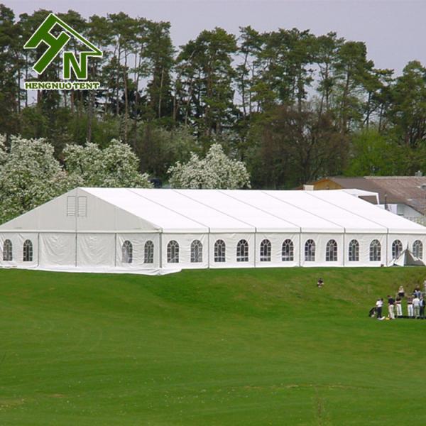 60m Wide Large PVC Cover Tent White Canopy Ceremony Events 5m Bay Distance