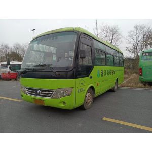 Second Hand Yutong Used Passenger Bus 26 Seaters Tourist Bus Model ZK6729D