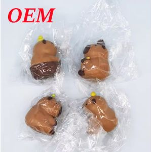 Blind Box Capybara Decompression Decoration Bath Dolphin Touch Fish Car