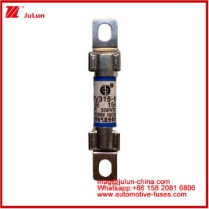EV Energy 10*38mm Tubular Fuse EV315-M 3E 15A 500VDC For Electric Vehicles Bolt Installation Meets JASO D622 Standards