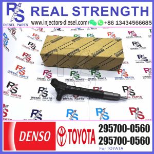 Original 2GD-FTV diesel engine injector 23670-0E020 common rail injector 295700