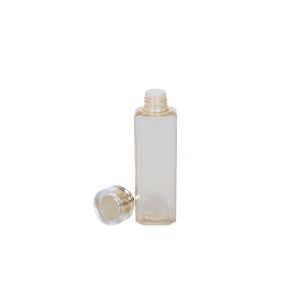 Luxury Square PETG 30ml 180ml Skin Care Essential Toner Bottle