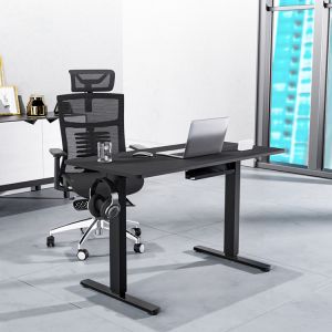 Electric Height Adjustable Desk for Learning and Writing in Middle Minimalistic