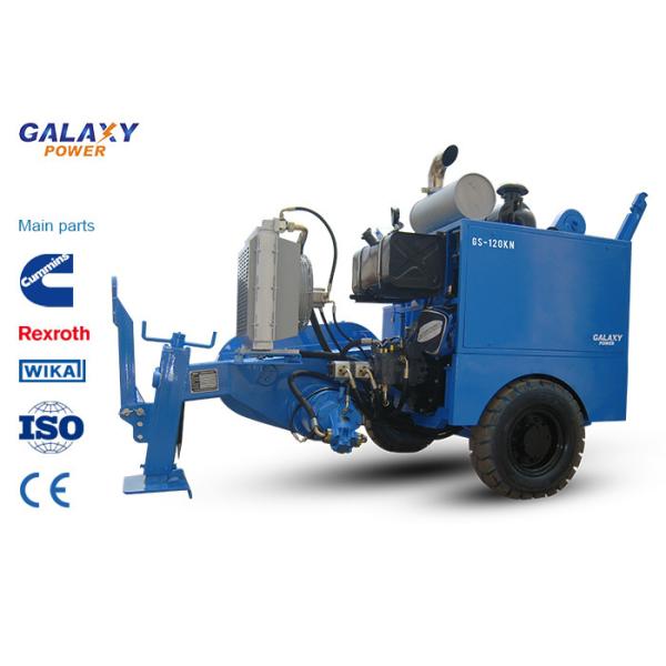 Quality Cummins Diesel Engine Wire Pulling Equipment Max Intermittent Pull 120kN wholesale