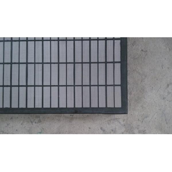 Quality 1165x585x40mm Mongoose Shaker Screens , Mine Sieving Mesh Composite wholesale