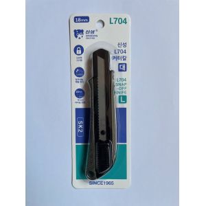 18mm Auto Retractable Utility Knives With Ergonomic Grip SK2 Steel Blade