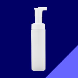 Customized 43/410 White Foam Pump Bottle For Transparent Housing With Clip Lock
