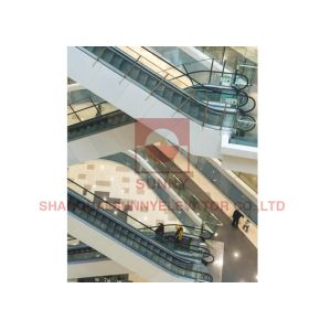 Commercial Vvvf Control Moving Walk Escalator With 35 Degree 1000mm Step Width