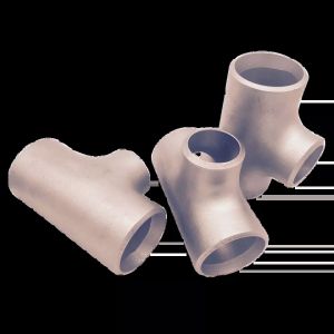 Threaded Stainless Steel Tee With Durability / Tensile Strength