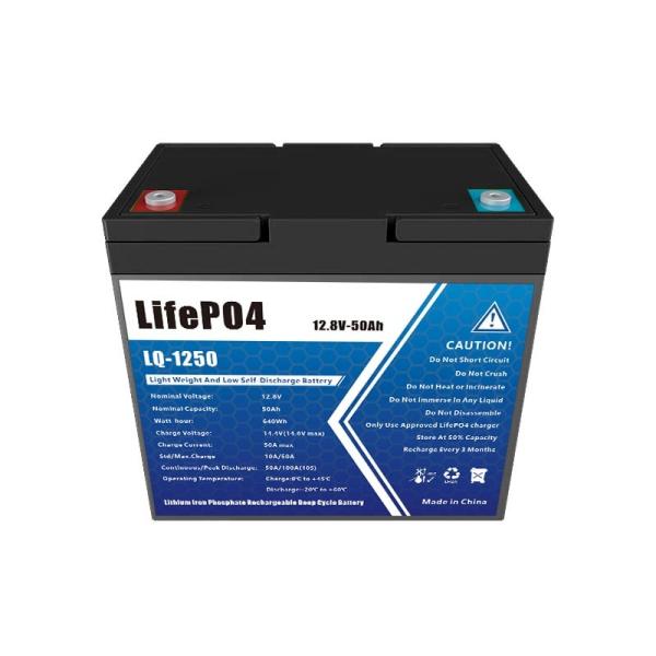 12v50ah High-Capacity Lithium-Ion Rechargeable Battery for Portable Devices