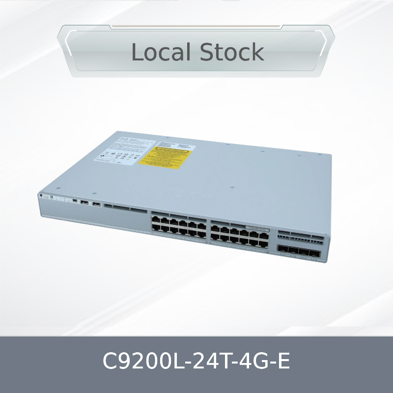 Original New Cisco C9200L-24t-4G-E 9200 Series 24-Port 10/100/1000 + 4X1g SFP