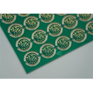 2L Rogers Circuit Board RO4003C Material 1.6mm 1OZ Edge Plating Green Soldermask