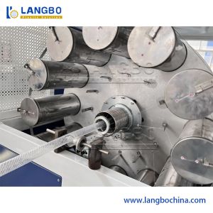 China PVC Garden Water Hose Machine Plastic PVC Soft Braided Fiber Reinforced Flexible Pipe Tube Extrusion Making Machine on sale