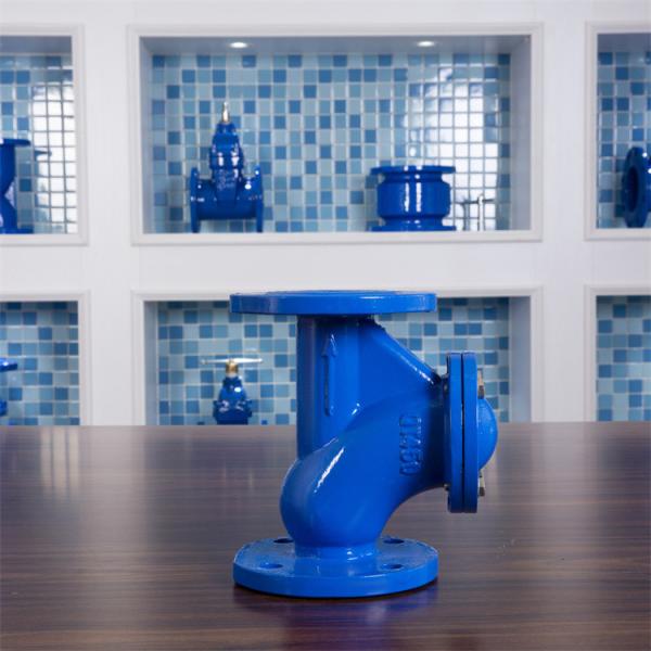 DIN F6 Ball Float Check Valve Water Rubber GGG50 DN80 Sewage Oil