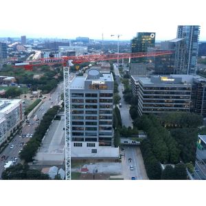 Hot Zoomlion 10t 70m Jib Length Flat-Top Hydraulic Tower Crane T7015-10e Cheap